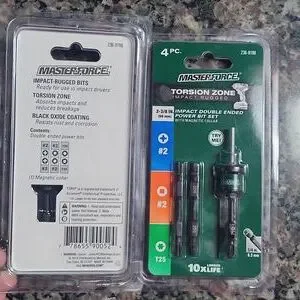 Masterforce | Other | Lot Of 2 Each 4 Piece Torsion Zone Impact Double ...